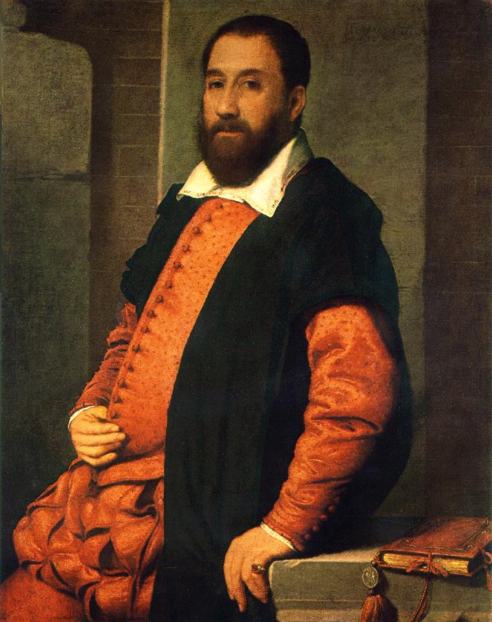 Portrait of Jacopo Foscarini by MORONI, Giovanni Battista