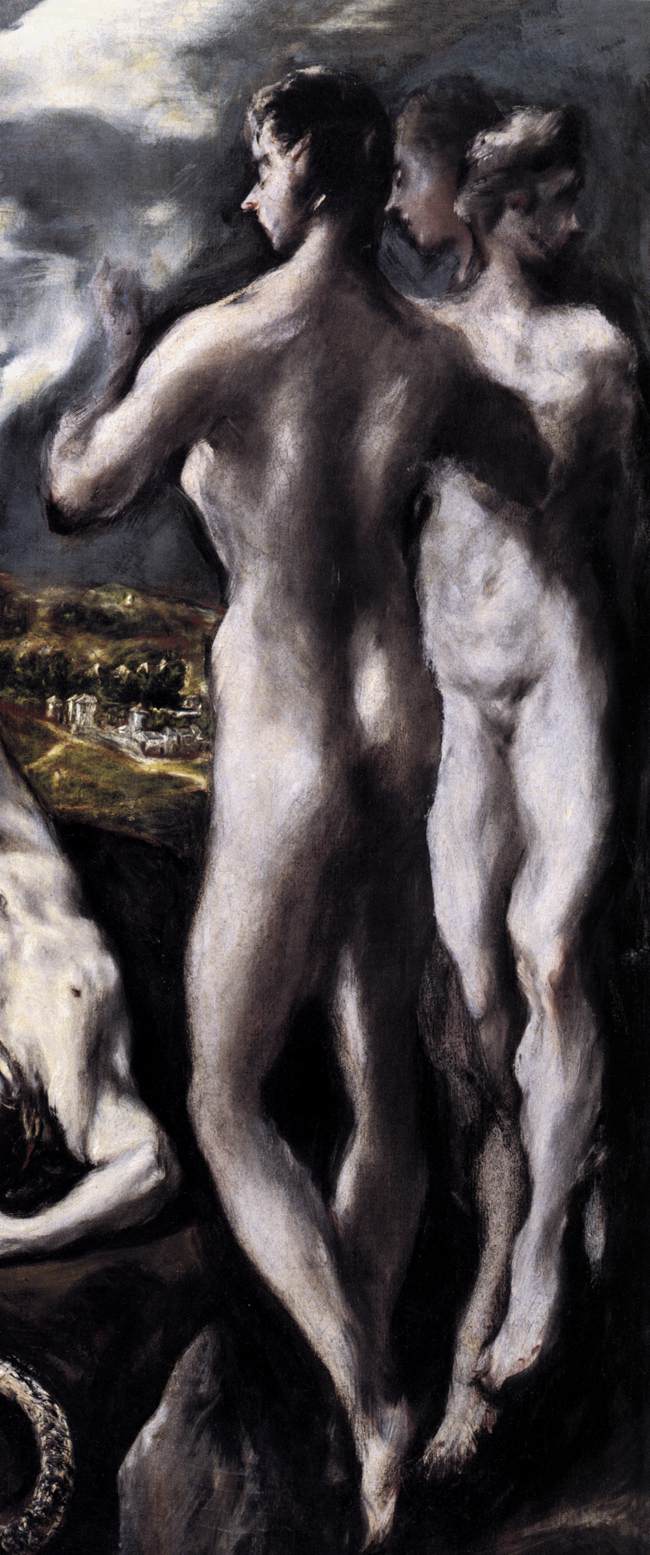 Laocoön (detail) by GRECO, El