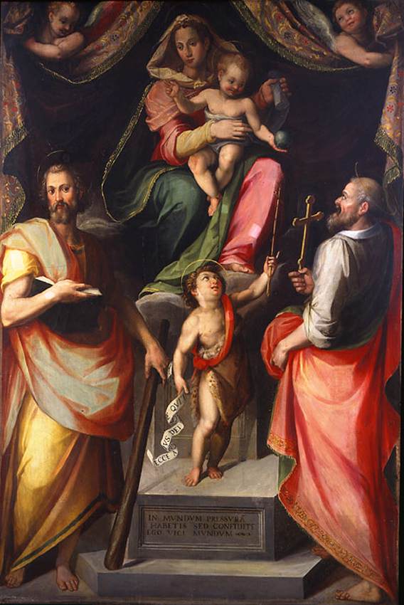 Madonna and Child Enthroned with Saints by BUTTERI, Giovanni Maria