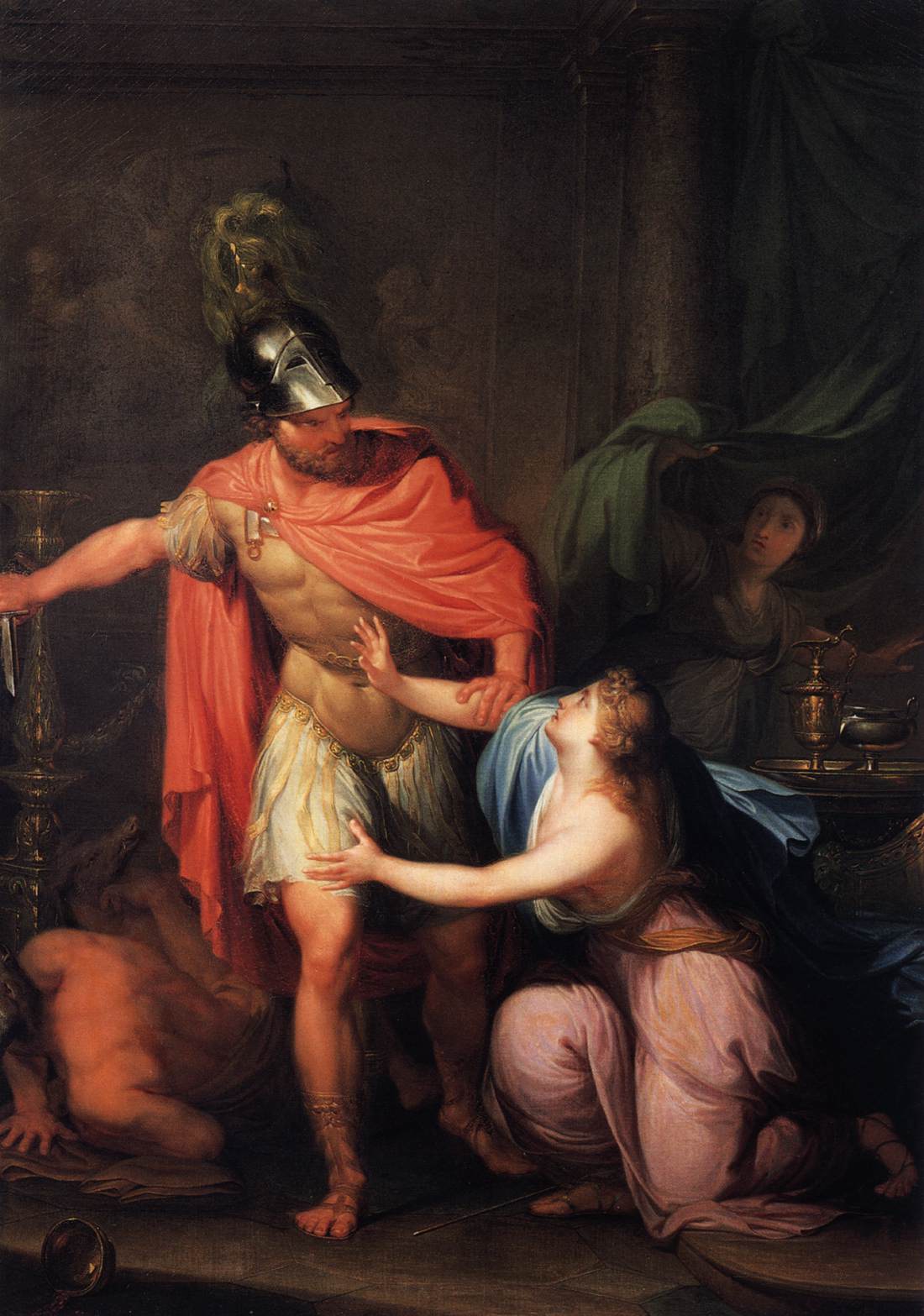 Odysseus with Circe by MAURER, Hubert