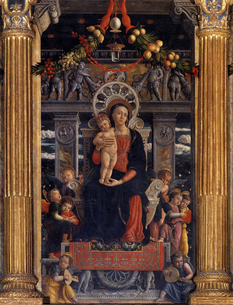 San Zeno Polyptych (central panel) by