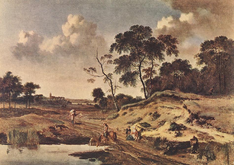 Landscape with Dune by WYNANTS, Jan