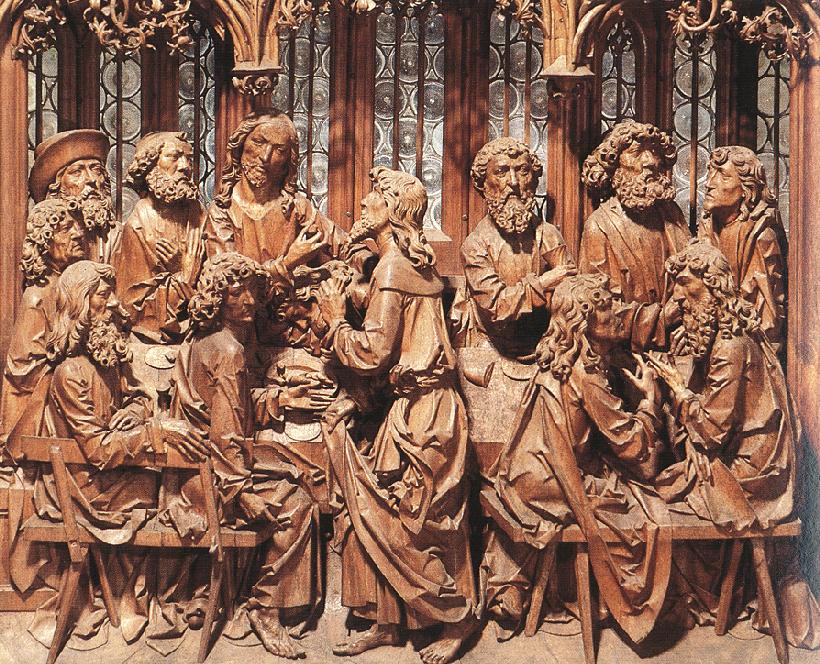 The Last Supper by RIEMENSCHNEIDER, Tilman