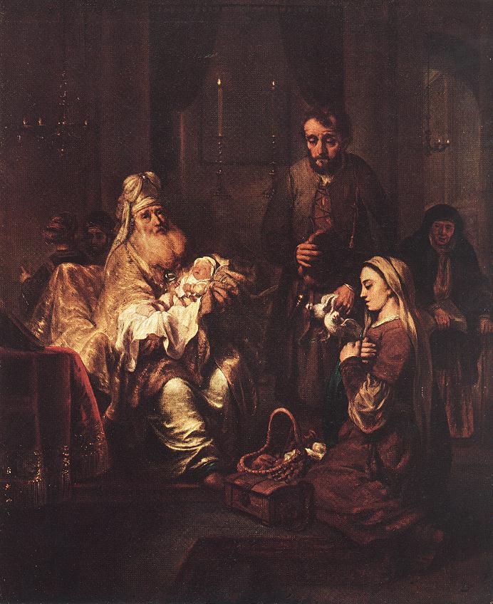 Presentation in the Temple by EECKHOUT, Gerbrand van den