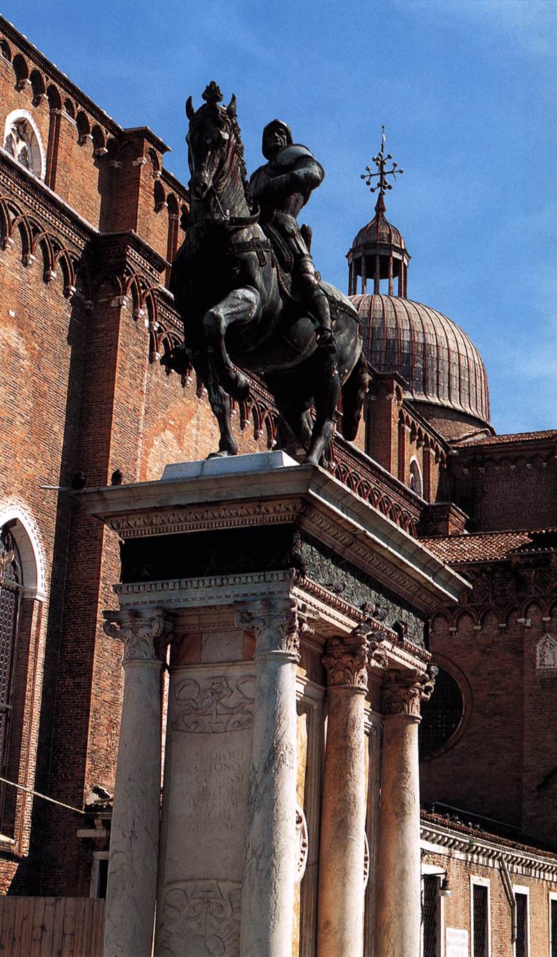 Equestrian Statue of Colleoni by