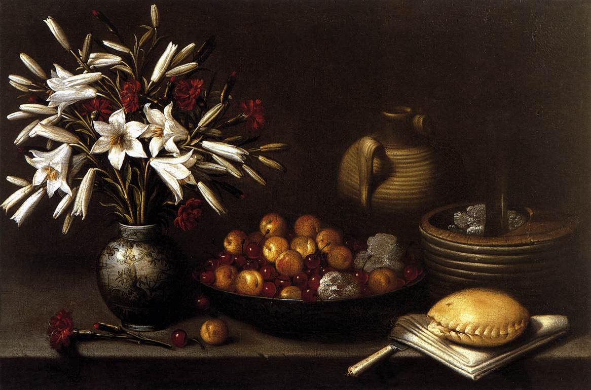 Still-Life with Flowers and Fruit by