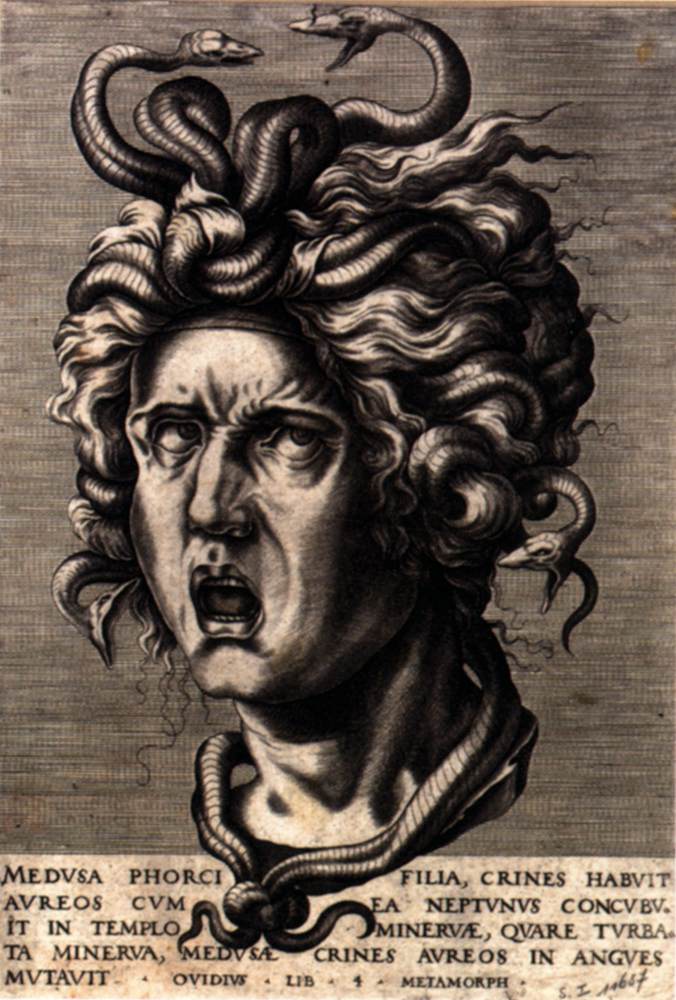 Head of Medusa by CORT, Cornelis