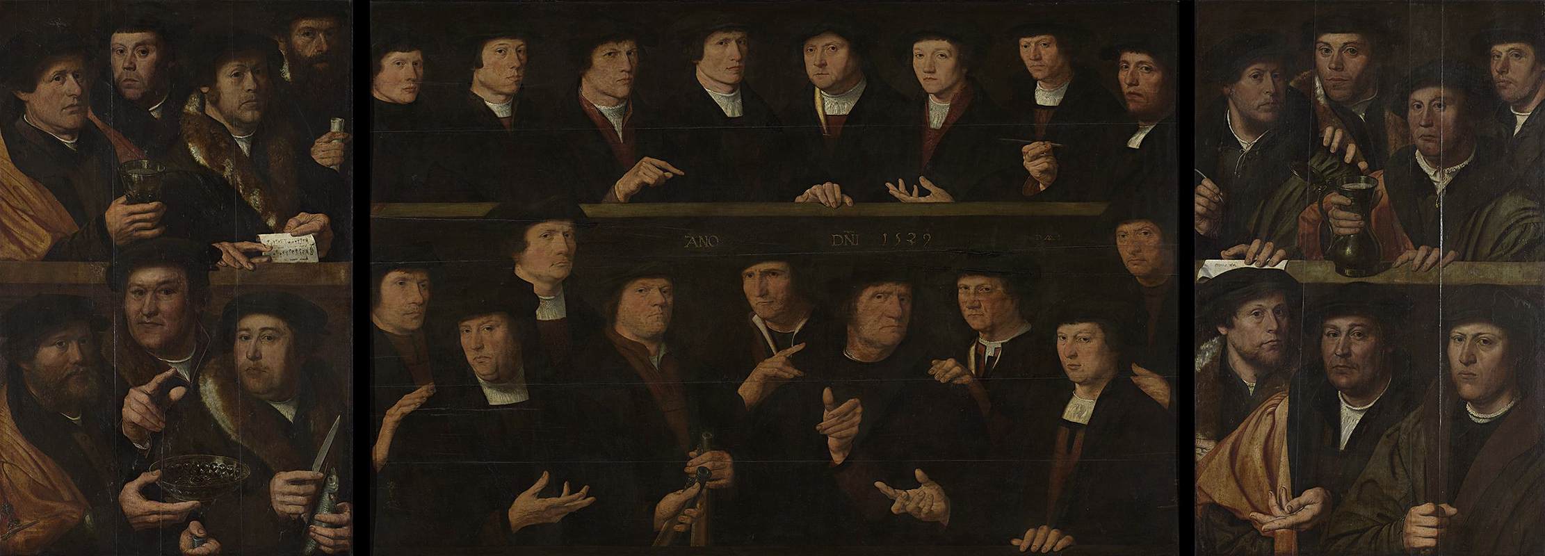 A Group of Guardsmen of the Amsterdam Kloveniersdoelen by