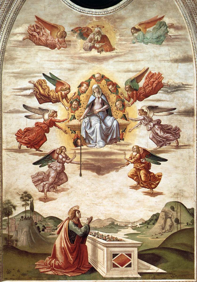 Assumption of the Virgin with the Gift of the Girdle by