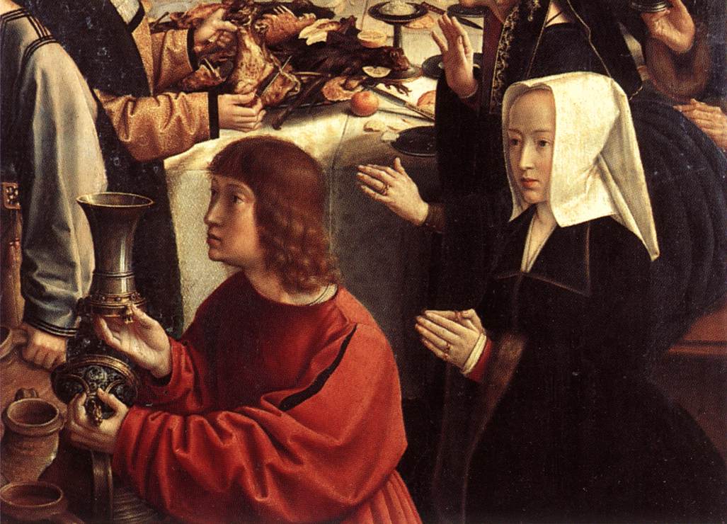 The Marriage at Cana (detail) by DAVID, Gerard