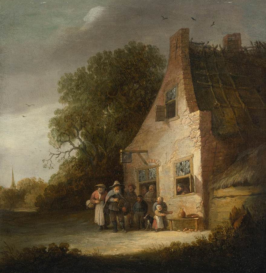 Peasants at an Inn by BLOOT, Pieter de