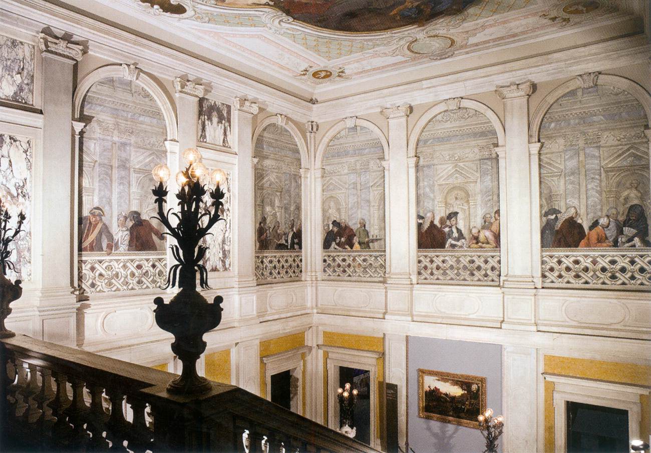 Palazzo Grassi: Main staircase by