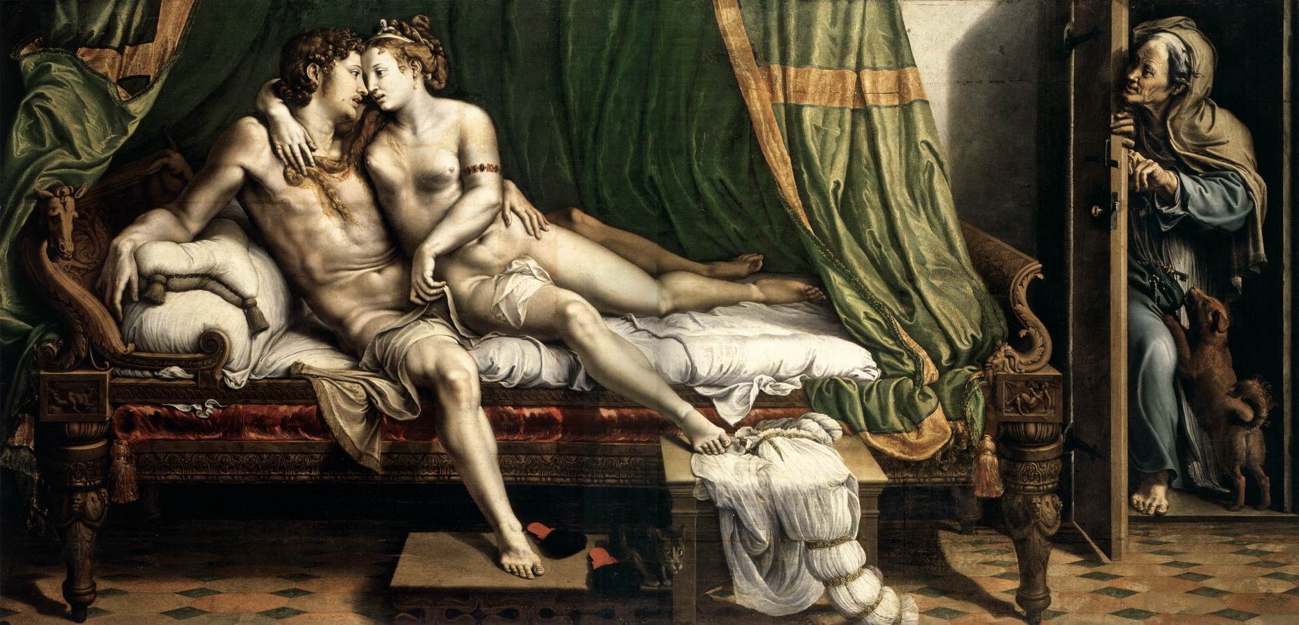 The Lovers by GIULIO ROMANO