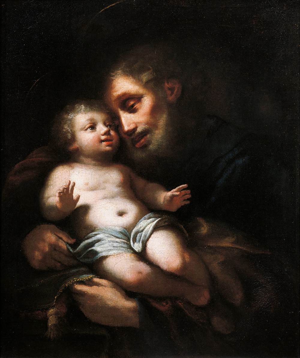 St Joseph with the Child by