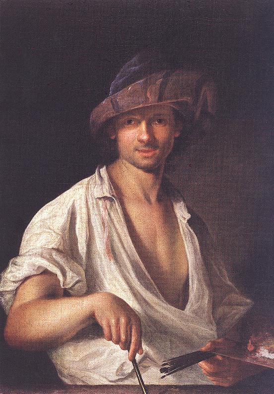 Self-portrait by MÁNYOKI, Ádám