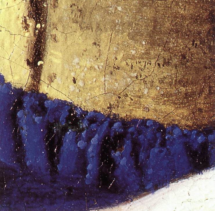 The Milkmaid (detail) by VERMEER, Johannes