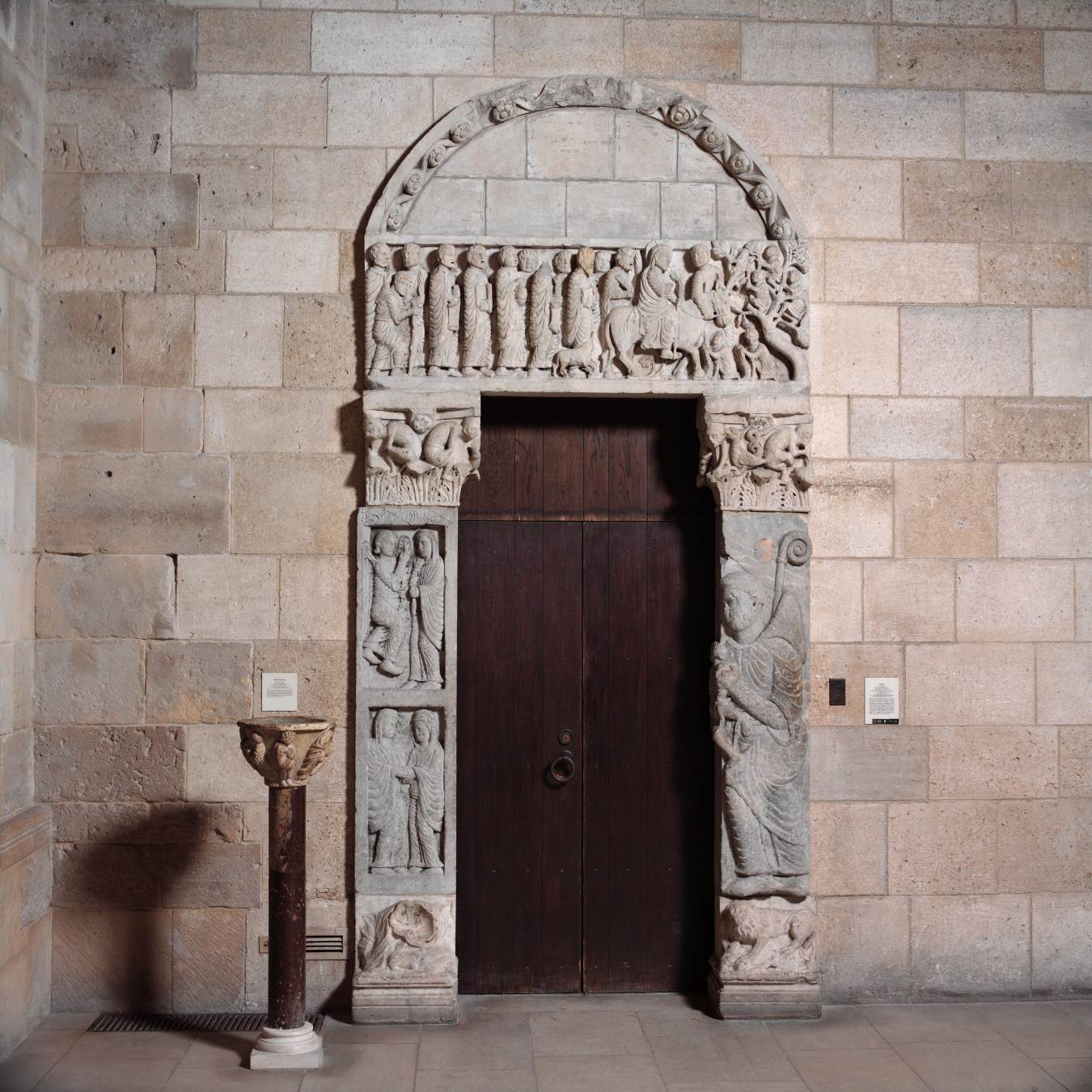 Portal from the Church of San Leonardo al Frigido by