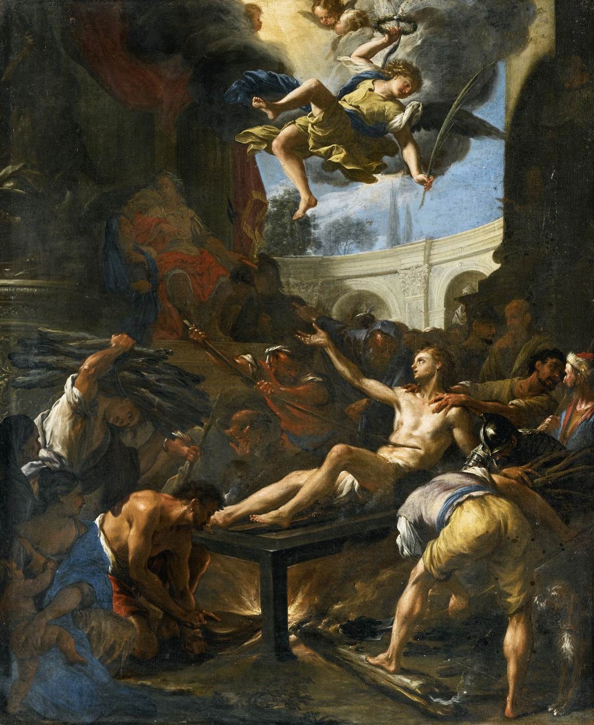 Martyrdom of St Lawrence by