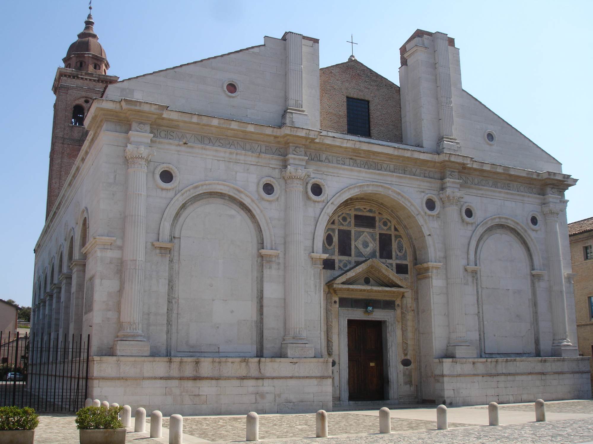 Tempio Malatestiano: Façade by ALBERTI, Leon Battista