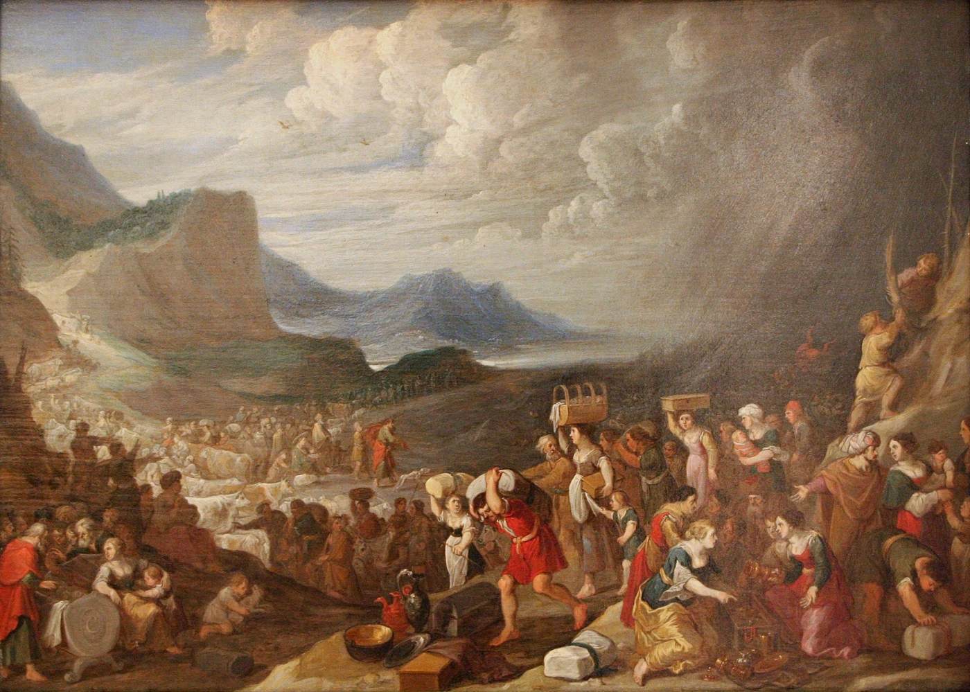 Crossing of the Red Sea by JORDAENS, Hans III