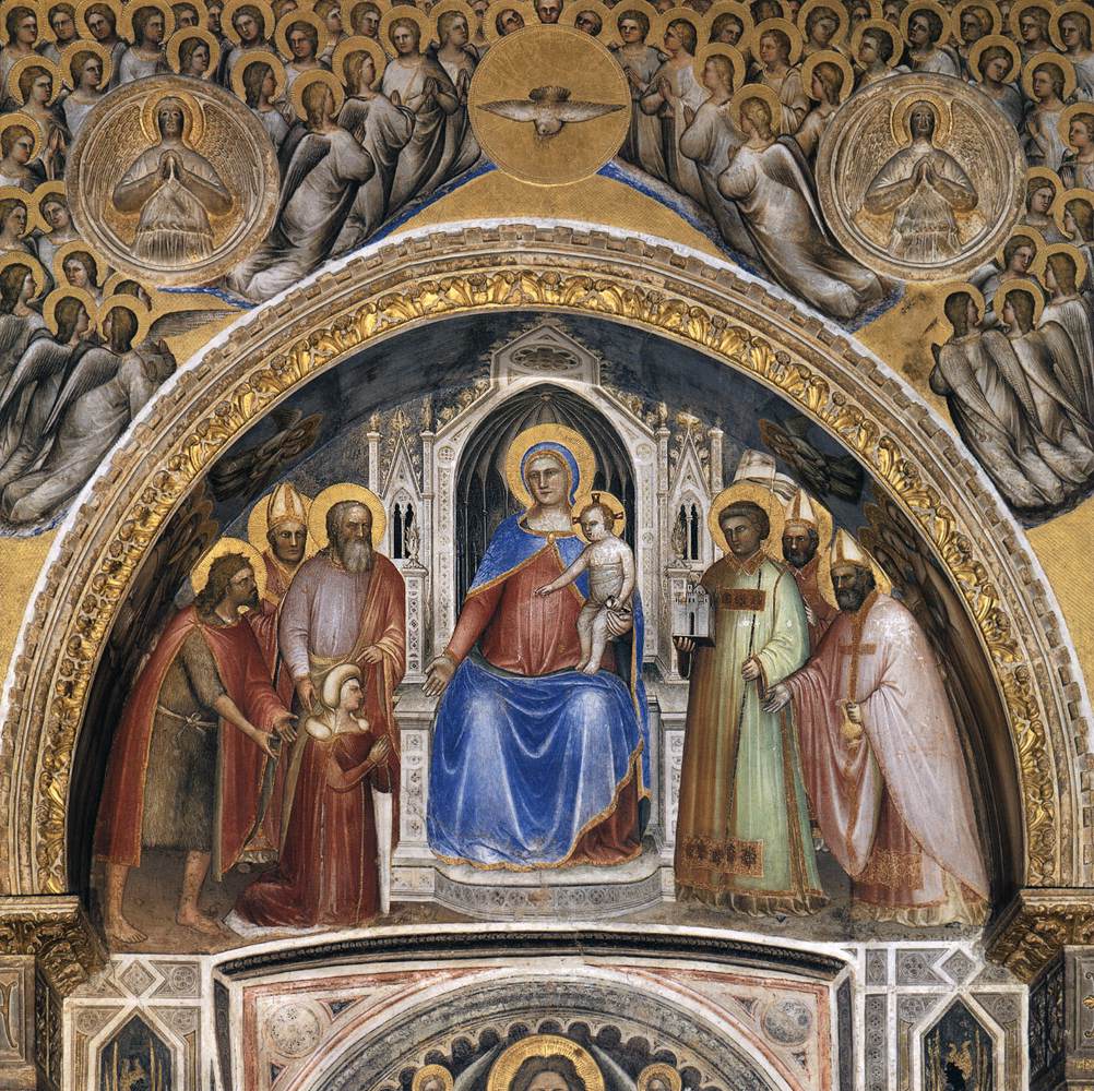 Votive image (west wall) by GIUSTO de' Menabuoi