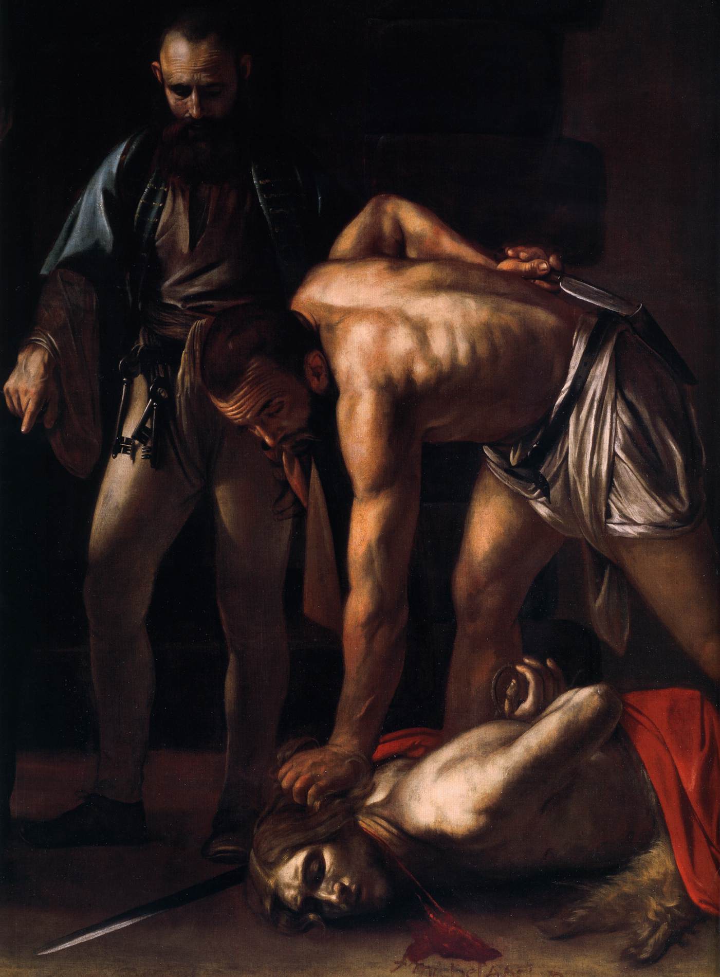 Beheading of Saint John the Baptist (detail) by