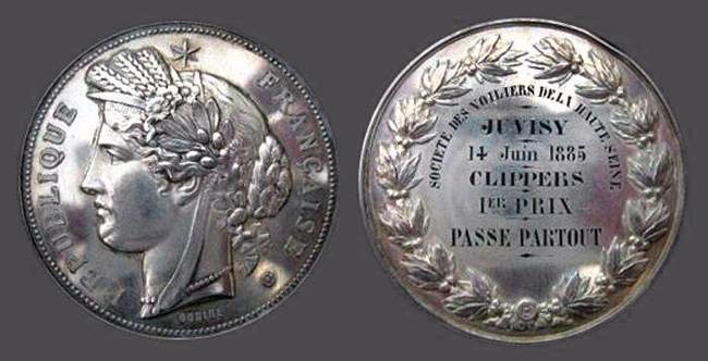 Ceres Award Medal, 1st Prize Medal by OUDINÉ, Eugène André