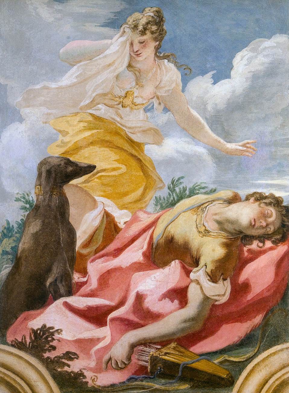 Venus Weeping over the Death of Adonis by PELLEGRINI, Giovanni Antonio