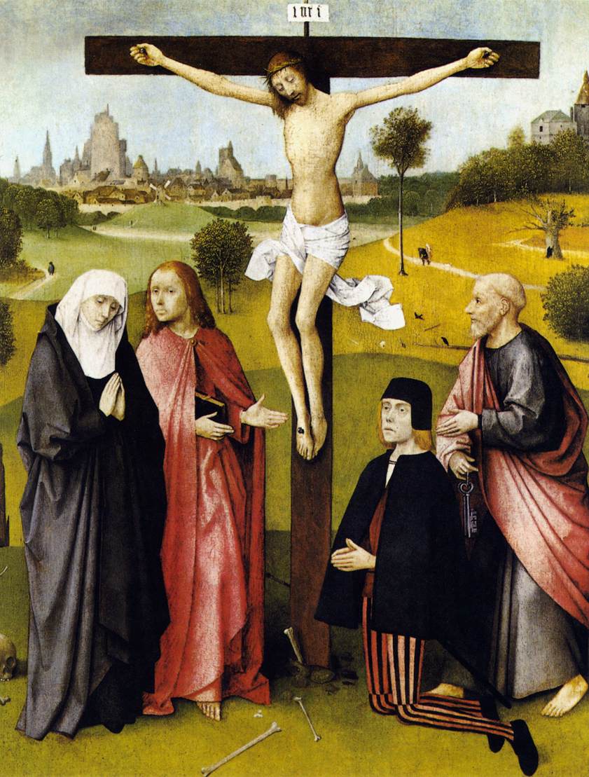 Crucifixion with a Donor by