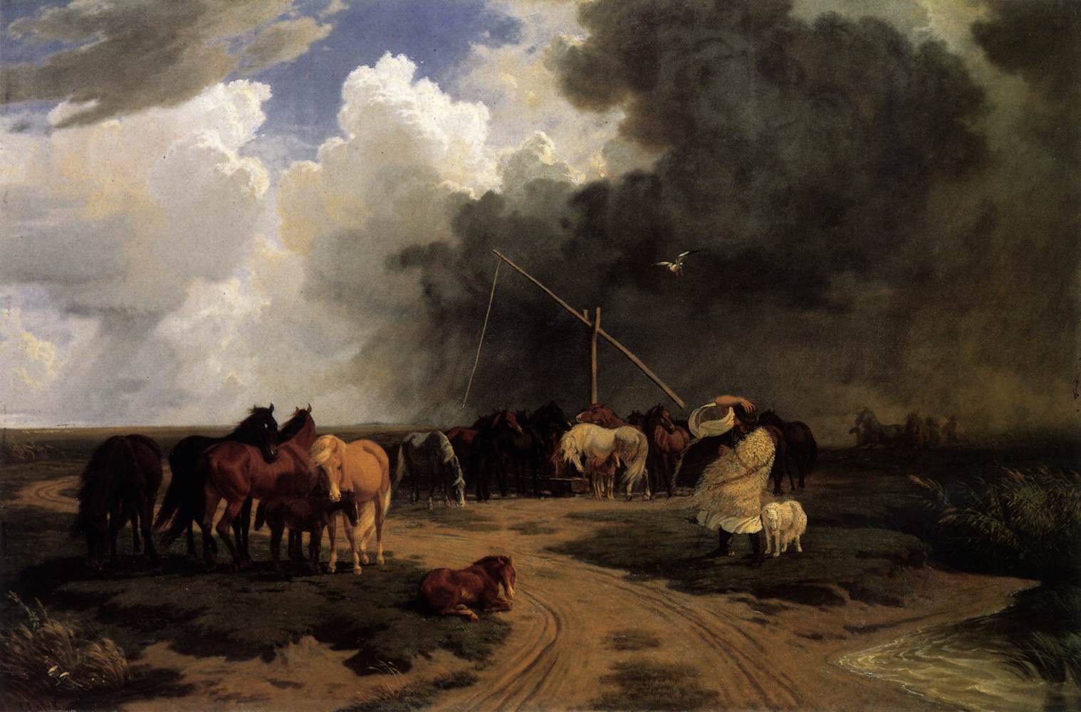 Stud in a Thunderstorm by LOTZ, Károly