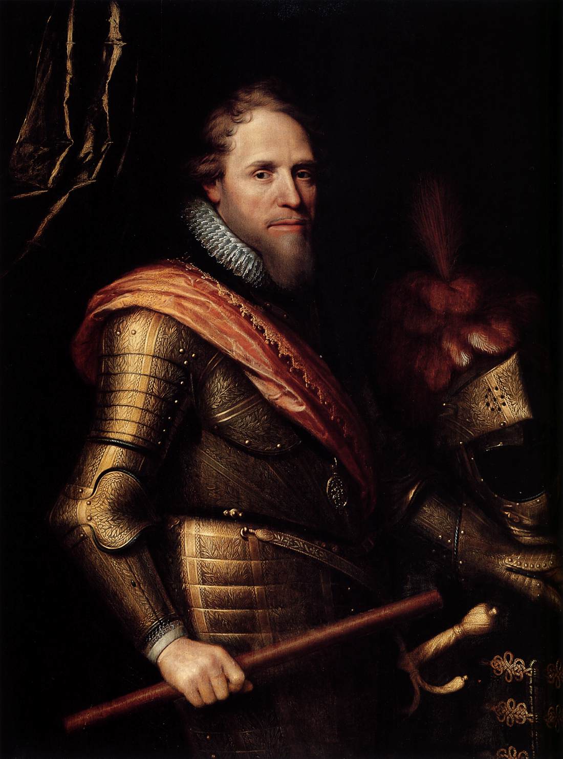 Portrait of Maurits, Prince of Orange-Nassau by MIEREVELD, Michiel Jansz. van