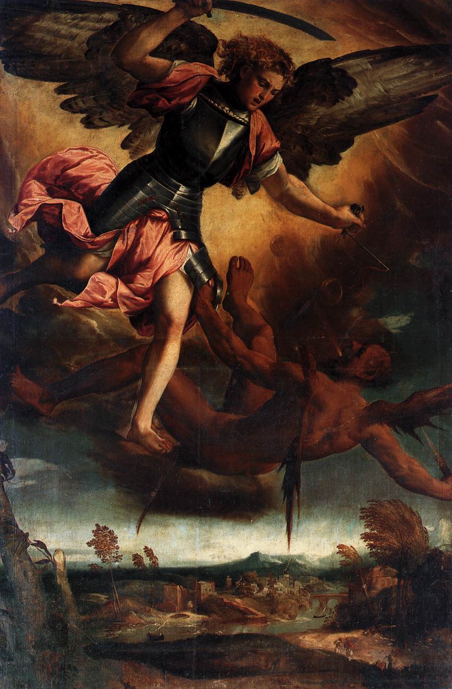 St Michael Vanquishing the Devil by