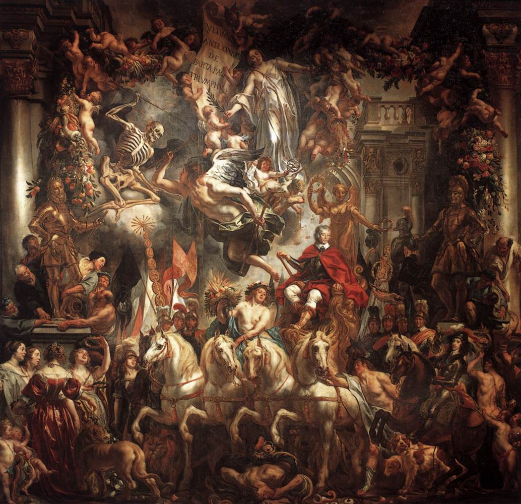 Triumph of Frederik Hendrik by JORDAENS, Jacob