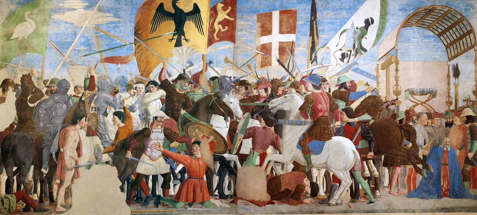 8. Battle between Heraclius and Chosroes by PIERO DELLA FRANCESCA