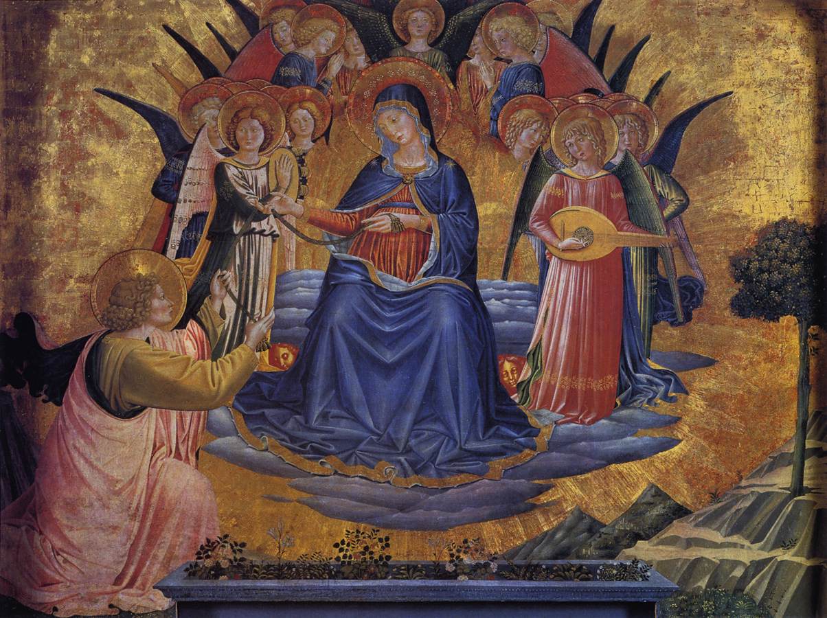 Madonna della Cintola (detail) by