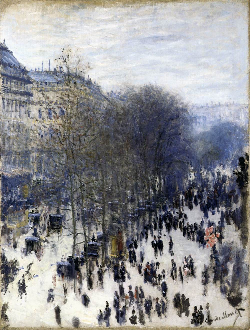 Boulevard des Capucines by MONET, Claude