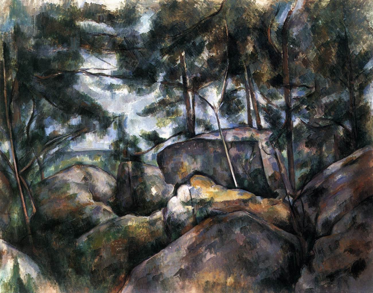 Rocks in the Forest by