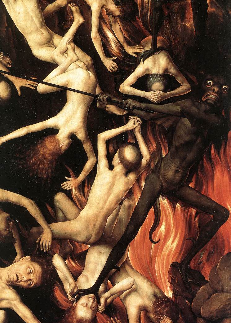 Last Judgment Triptych (detail) by MEMLING, Hans