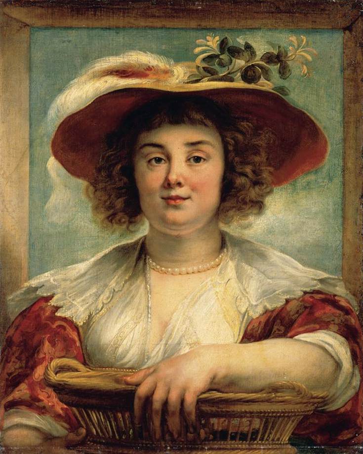 Portrait of the Artist's Daughter Elizabeth by JORDAENS, Jacob