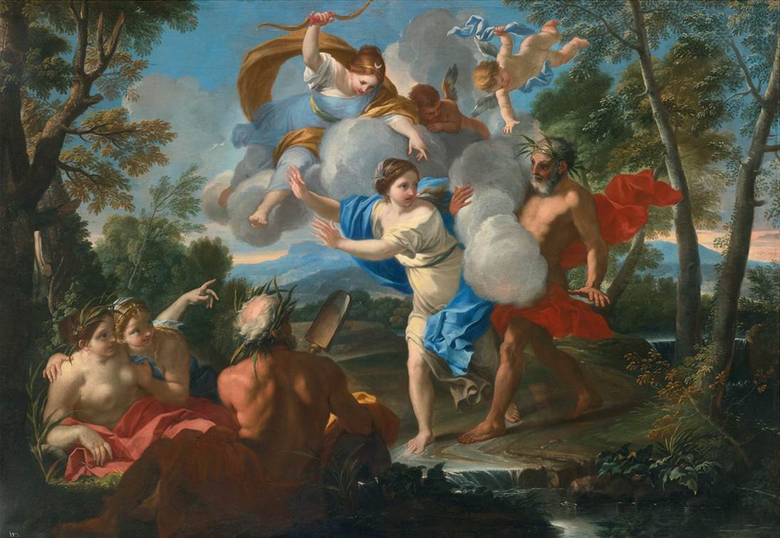 Alpheus and Arethusa by GARZI, Luigi