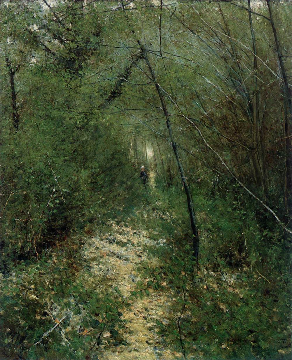 A Clearing in the Woods at Grèz by NORDSTRÖM, Karl Fredrik