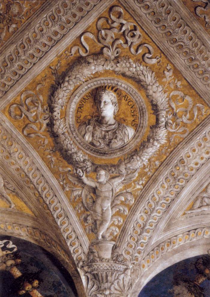 Ceiling decoration (detail) by