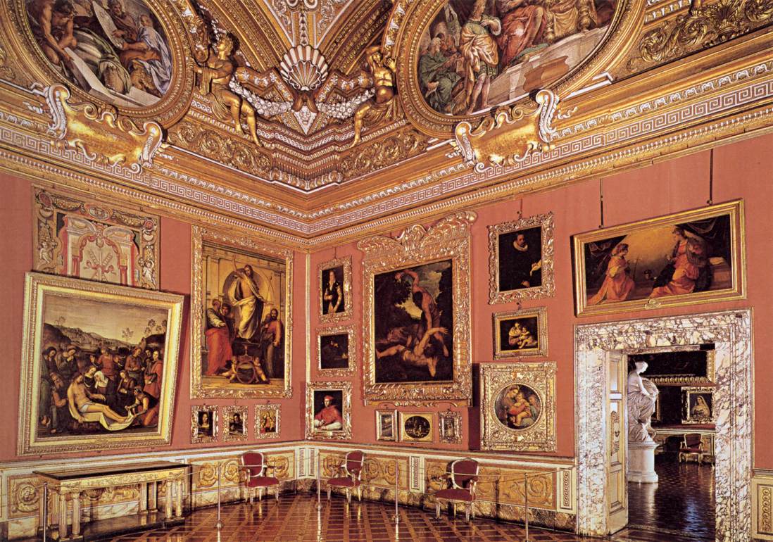 View of the Sala di Saturno by