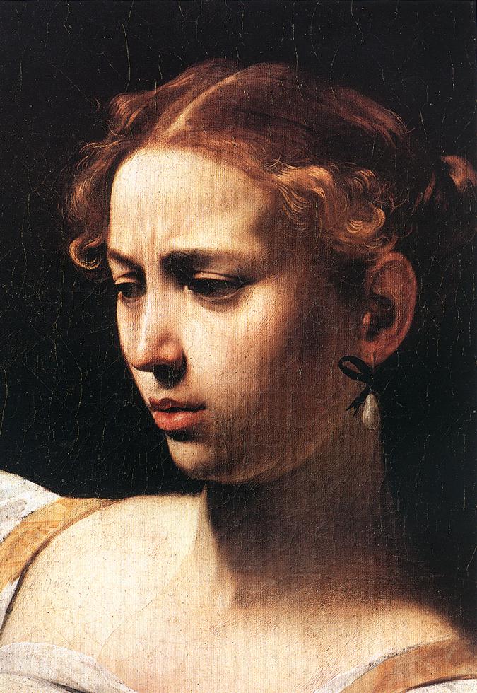 Judith Beheading Holofernes (detail) by