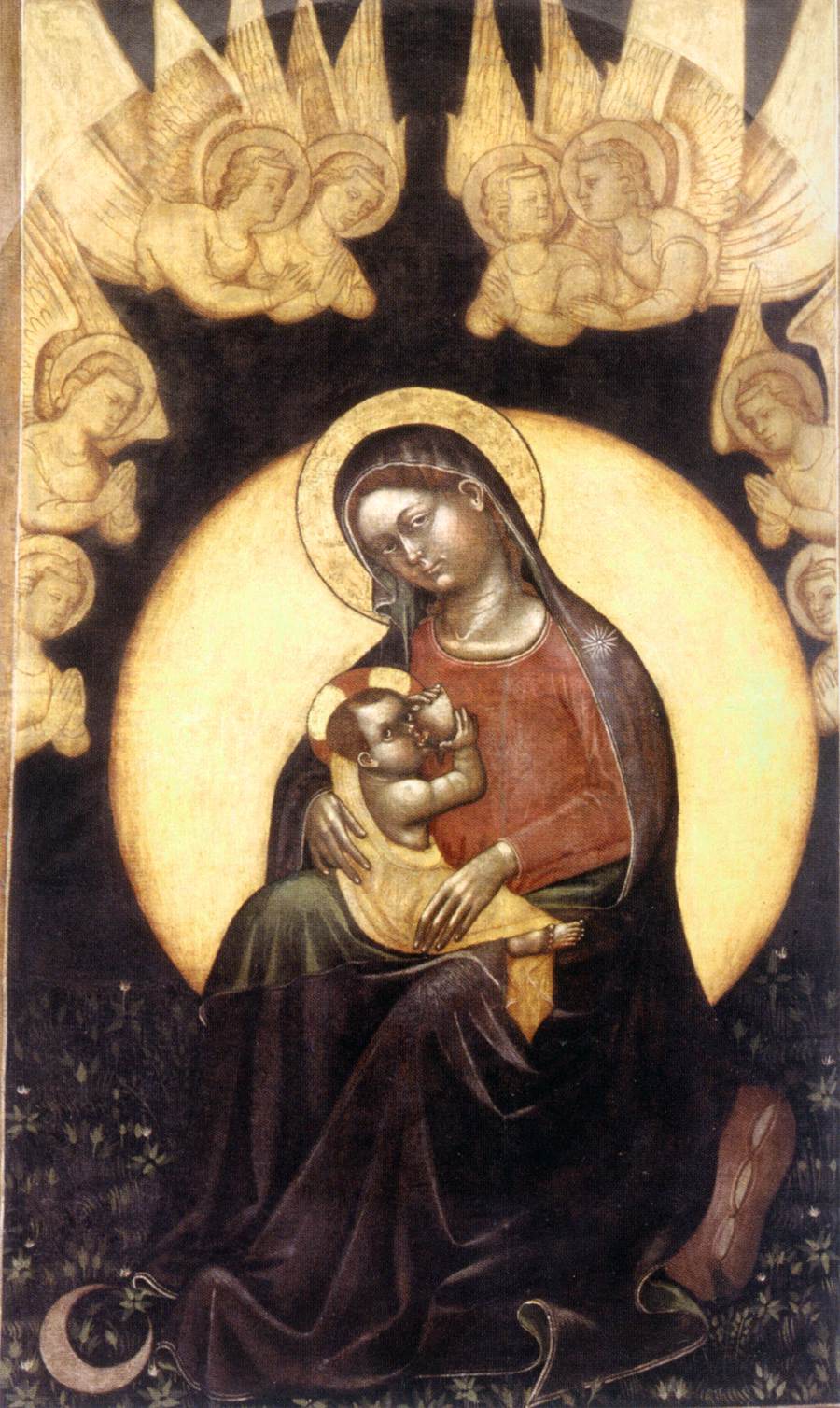 Madonna of Humility by LIPPO DI DALMASIO