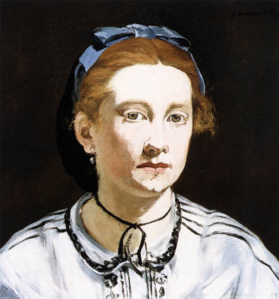 Portrait of Victorine Meurent by MANET, Edouard