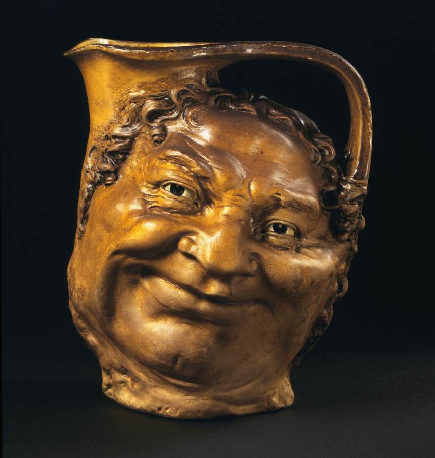 Face jug by