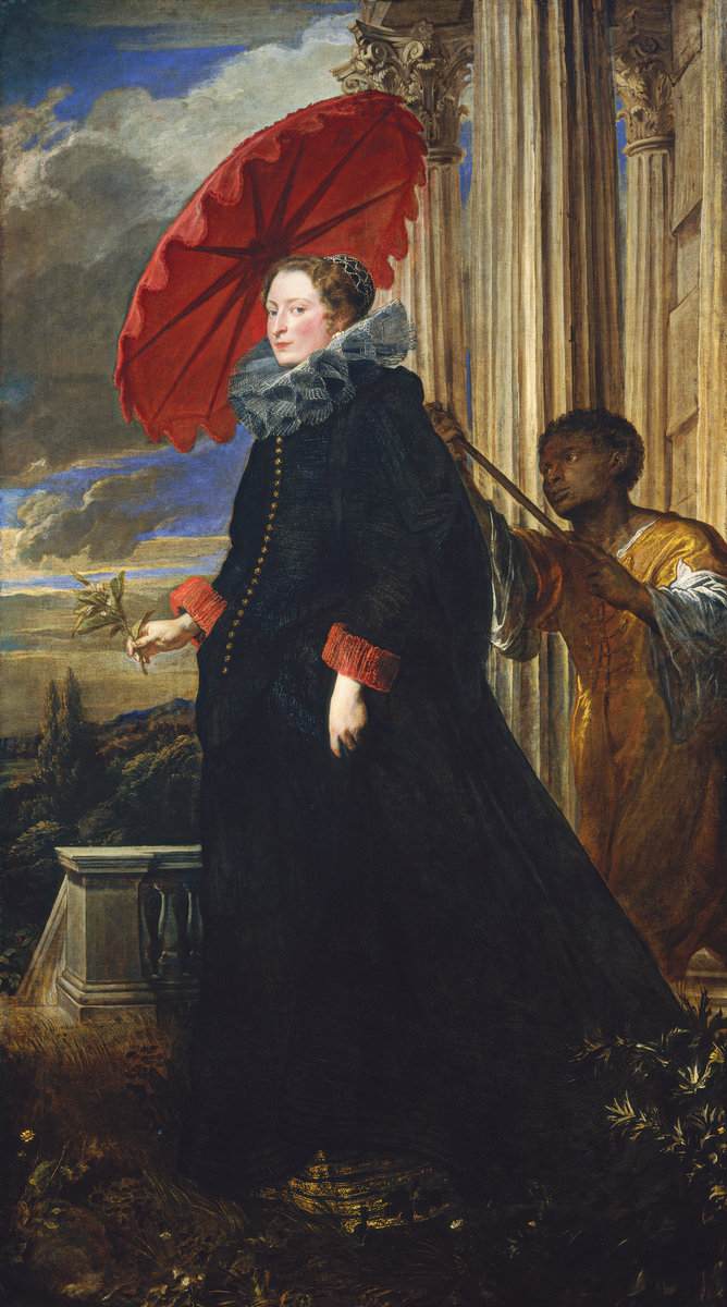 Marchesa Elena Grimaldi Cattaneo by DYCK, Sir Anthony van