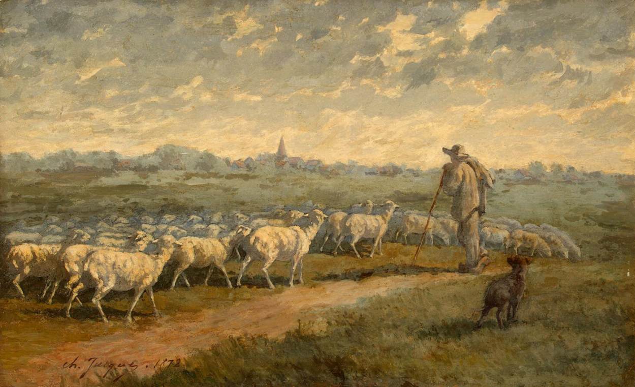 Landscape with a Herd by