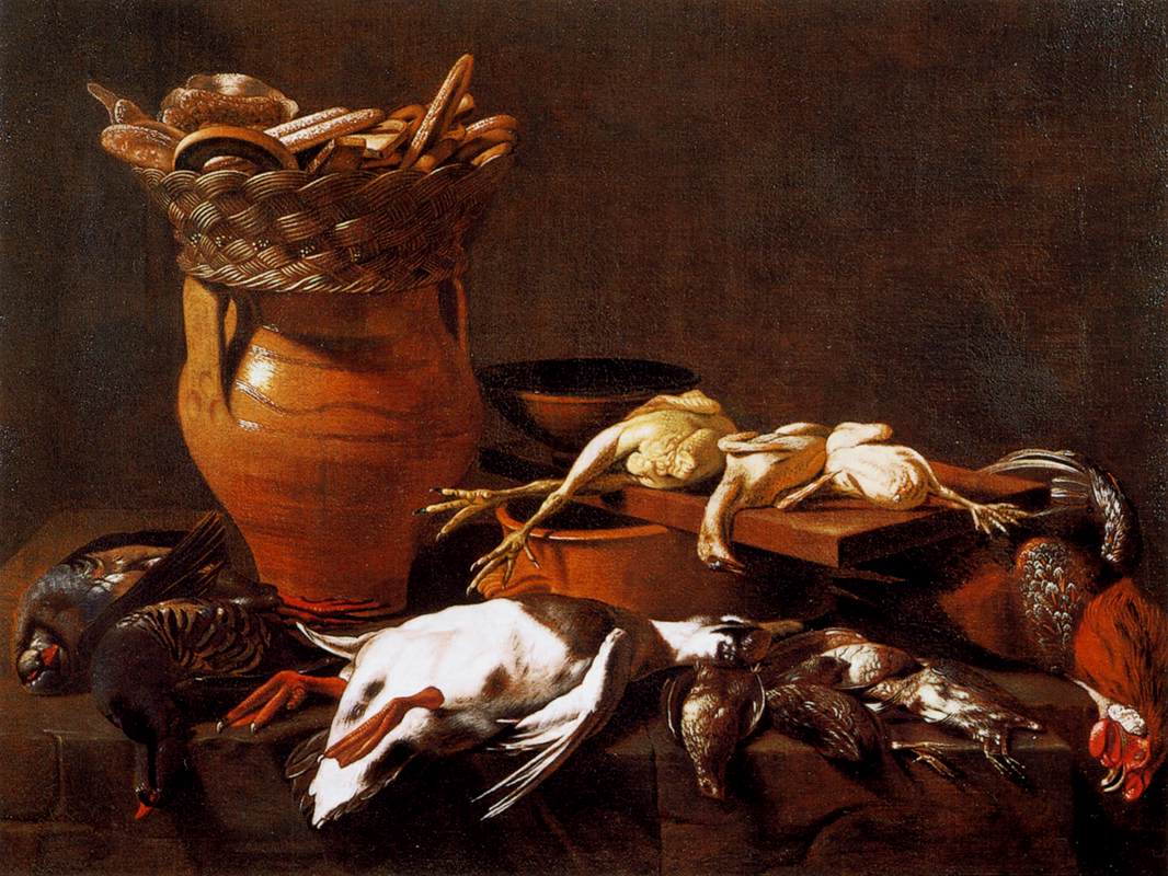 Kitchen Still-Life by BASCHENIS, Evaristo